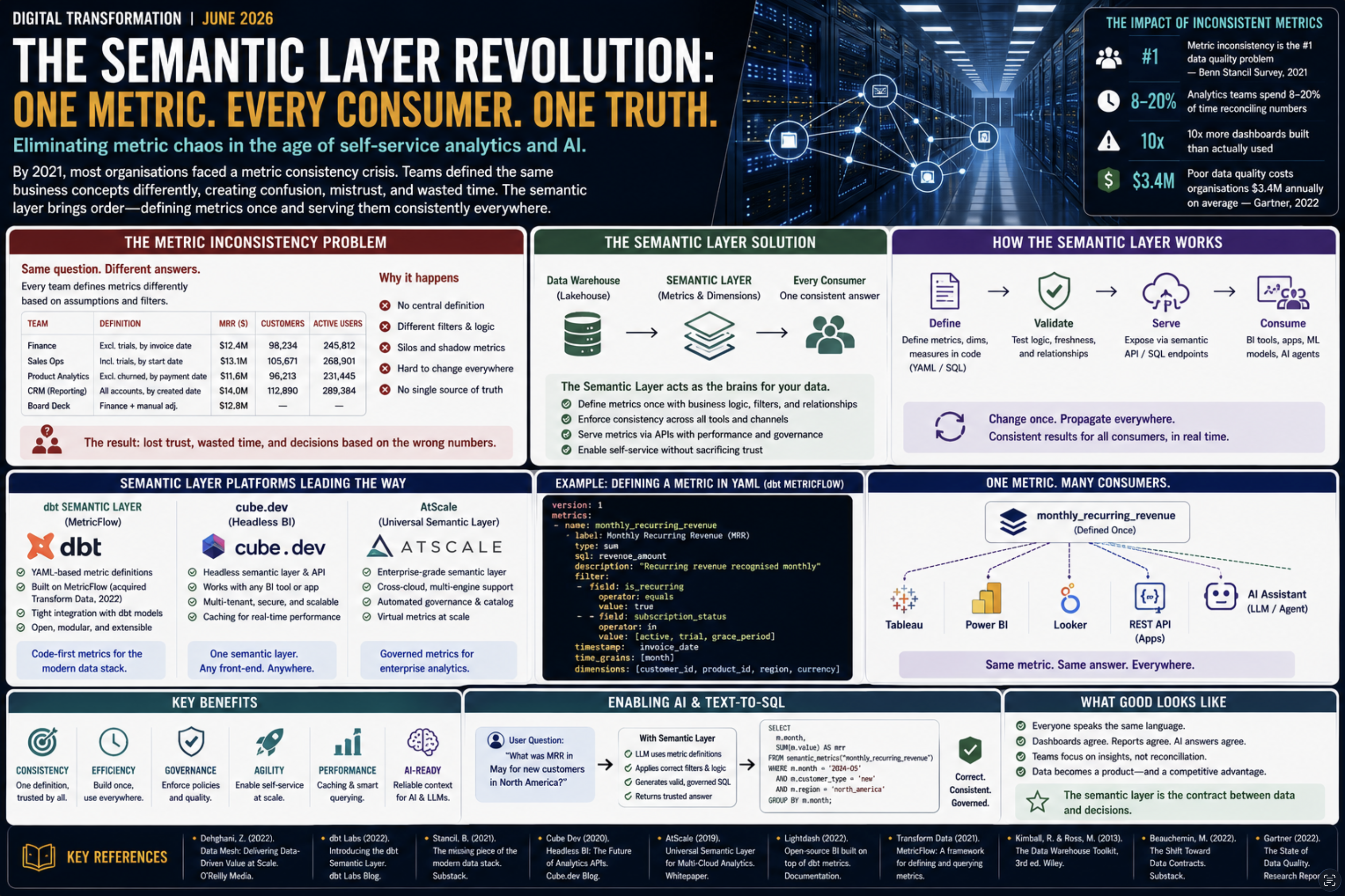 From Ledgers to Intelligence Part 14: The Semantic Layer One Definition to Rule Them All